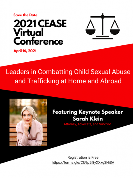 Leaders in Combatting Child Sexual Abuse   and Trafficking at Home and Abroad