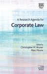 A Research Agenda for Corporate Law