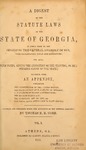 1851 Cobb's Digest (Vol. 1)