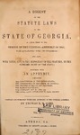 1851 Cobb's Digest (Vol. 2)