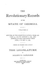 The Revolutionary Records of the State of Georgia, Vol. II by Alan D. Candler