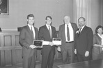 National Mock Trial finalists from the University of Georgia School of Law, 1992