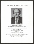 Sibley Lecture 1998 - 1 - image 2 by University of Georgia School of Law