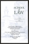 Sibley Lecture 2005 - 1 - image 2 by University of Georgia School of Law