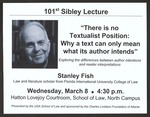 SIbley Lecture 2006 - 1 - image 1